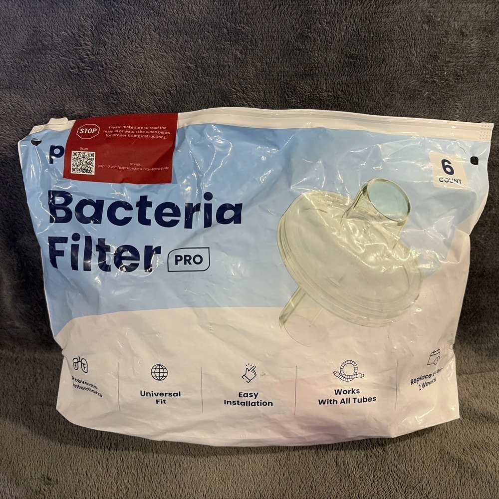 Papmd Bacteria Filters JS-BY-BF9-PRO Universal Fit Pack of 6 New Sealed Package